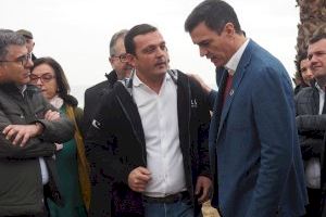 Andrés Martínez pide a Pedro Sánchez la aprobación urgente de ayudas de emergencia para recuperar el litoral "cuanto antes"