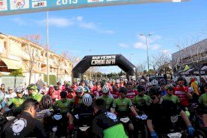 El club ciclista Los Colegas de E.T. dedica la V BTT San Vicente  a su compañero Javier Torregrosa, ‘El Mosky’
