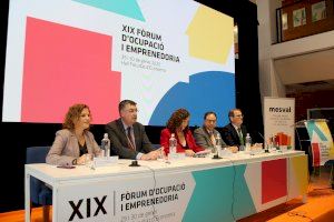 Inauguración de la 19 edición del Fòrum d’Ocupació i Emprenedoria de la Facultat d’Economia de València