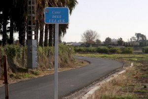 Pavasal asfalta el camí Ullals per un total de 38.000 euros