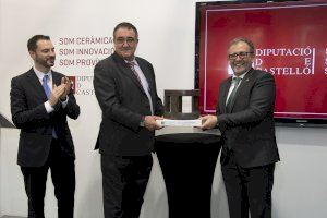 La Diputació de Castelló premia Small Size per la seua aposta per la innovació en la producció ceràmica per a entorns urbans