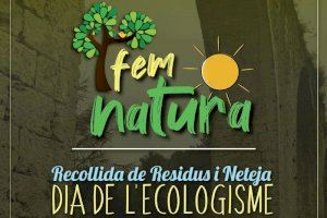 La actividad «Fem Natura» limpiará los parajes naturales de Xàtiva este sábado 8 de febrero
