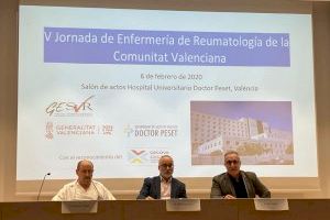 El Peset acoge la V Jornada de Enfermería de Reumatología de la Comunitat Valenciana