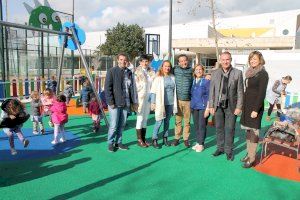 Benicàssim abre el primer parque infantil municipal con juegos para bebés