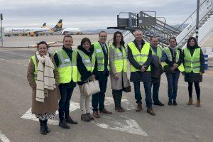Blanch ensalza la intervención “clara y decidida” del Botànic por poner al aeropuerto de Castelló “en una senda de crecimiento”