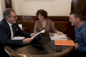 L'alcaldessa d'Almenara sol·licita la col·laboració de la Diputació per a millorar la seguretat viària en la carretera de la Platja