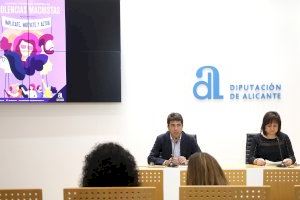 La Diputación de Alicante impulsa una campaña contra violencias machistas a través de una plataforma on line y con sesiones en 18 municipios