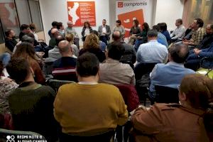 Climent es reuneix els representants de Compromís als ajuntaments de Castelló per analitzar i millorar les ajudes d'Economia als municipis
