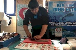 Héctor Nieto, cocinero de La Xerna del Mar, sorprende con sus tres maneras de preparar el pez limón