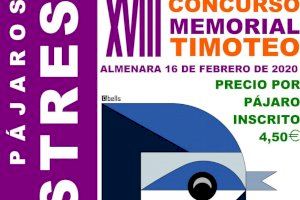 Almenara celebra el Memorial Timoteo de cant d´ocells silvestres