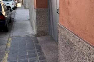 Nules millora l´accessibilitat del carrer de Ramón i Cajal