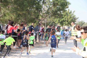Más de 300 deportistas participan en el V Duatlón Escolar en San Vicente