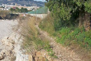 Amjasa repararà el mur de contenció del riu Gorgos després que una nova solsida haja deixat a l'aire la canalització hídrica