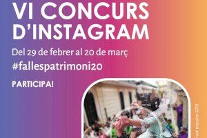 VI Concurs d’Instagram de Falles d´Alzira, del 29 de febrer al 20 de març