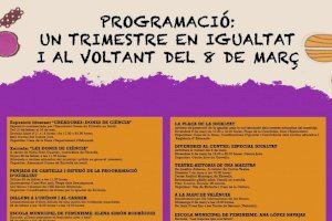 Xirivella presenta la seua programació per a "Un trimestre en Igualtat i al voltant del 8 de març"