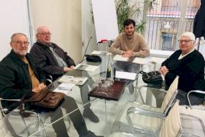 La Conselleria de Vivienda y la Coordinadora de Ciutat Vella analizan la situación de las promociones de vivienda pública del centro histórico de València