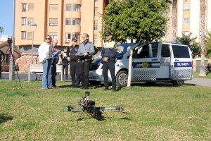 Vila-real incorpora un dron d'última generació per a ajudar en la labor de vigilància i prevenció de la Policia Local