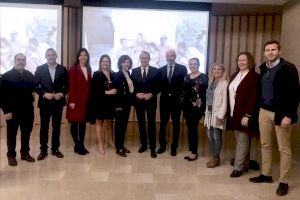 El alcalde de Benidorm asiste a la inauguración de las nuevas oficinas centrales del Grupo Magic Costa Blanca