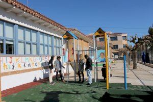 El CEIP l’Albea estrena un nuevo parque infantil