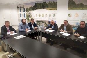 Reunión técnica para definir la hoja de ruta para la instalación en Villena del Nodo Logístico del Levante Interior