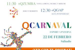 Los Servicios Deportivos Municipales de Paterna celebran el Carnaval con clases especiales