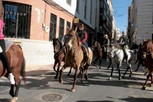 La III Ruta a cavall de Sant Blai tanca els homenatges al Patró de Burriana