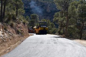 Las obras del camino de Los Chaparrales estarán terminadas en marzo