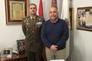 Reunió de l'alcalde de Nàquera amb el Delegat de Defensa a la Comunitat Valenciana