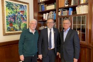 El Colegio Oficial presenta a la Diputación el Campeonato de España de Ciclismo 2020 para médicos