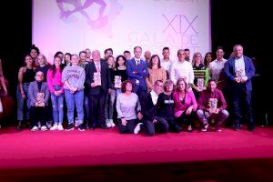 Sagunt reconeix esportistes del municipi en la XIX Gala de l'Esport
