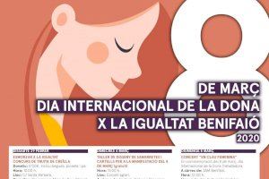 Benifaió celebra del 29 de febrero al 8 de marzo el Día Internacional de la Mujer con una amplia programación