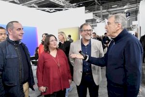 José Martí destaca en ARCO 2020 que el Servei Provincial de Restauració s'ha especialitzat en la recuperació d'obres d'art contemporani
