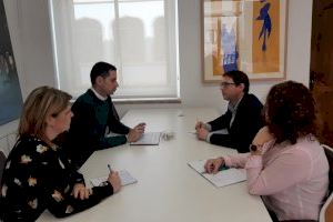 Sanchis i Bielsa analitzen possibles subvencions de la Diputació per a La Vall d'Albaida en 2020
