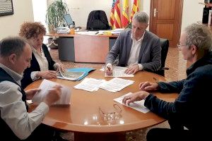 L’Ajuntament d’Oliva formalitza la cessió del seu tram de la CV-683 (Oliva – La Font) a la Diputació de València