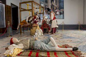 Una exposición recrea el comercio de la seda en la Valencia del siglo XV