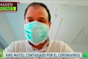 Kike Mateu, periodista contagiat per coronavirus: "Em té més avorrit que una altra cosa"