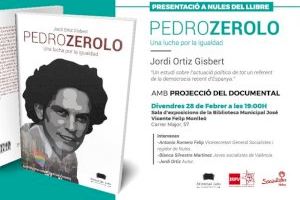 Nules acoge la presentación del libro “Pedro Zerolo. Una lucha por la igualdad” de Jordi Ortiz Gisbert