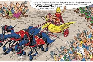 Un cómic de Astérix ya predijo el coronavirus en 2017