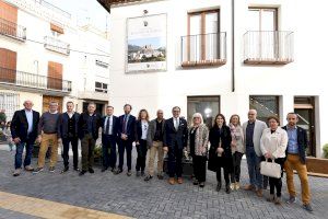 José Martí destaca el potencial turístic de Castellnovo amb el nou centre d'interpretació del Castell Palau Beatriu de Borja