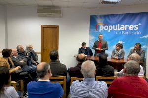 El PP de Benicarló renueva su estructura y elige a José Antonio Redorat como presidente