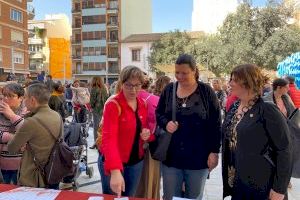 Patricia Puerta asiste a la jornada para celebrar el Día Mundial de las Enfermedades Raras en Castellón