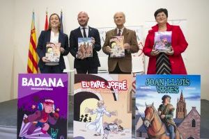 La Diputació y la AVL animan a leer en valenciano con una colección de cómics que llegará a los colegios