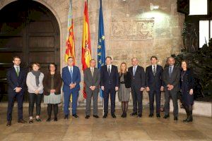 Ximo Puig destaca la necesidad "sumar sinergias" con las entidades empresariales para reforzar la presencia de la Comunitat Valenciana en Bruselas