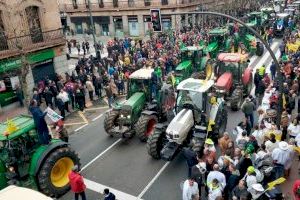 Los agricultores valencianos llevan sus reivindicaciones hasta Madrid