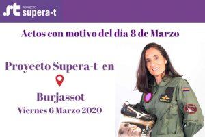 Patricia Campos lleva a Burjassot el proyecto “Supera-t” dentro de los actos por el Día Internacional de la Mujer