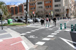 La Avenida Primado Reig ya es transitable en bici