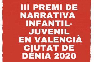 L’Ajuntament de Dénia convoca el III Premi de narrativa infantil-juvenil en valencià 2020