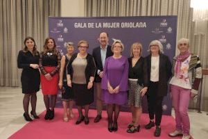 Reconocimiento a siete mujeres oriolanas en la segunda edición de la gala Premios Únicas