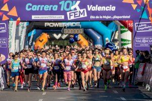 La atleta oscense Virgina Sanromán gana la sexta edición de la Carrera 10KFem