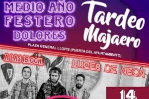 Los grupos Luces de Neón, La Cochera y Ángelo Spina DJ actuarán en el 'Tardeo Majaero' en Dolores